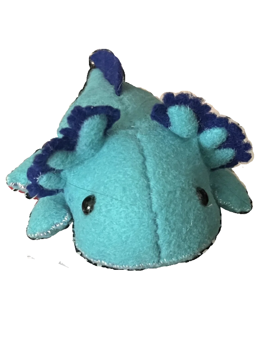 blue axolotl