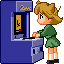 Person playing game